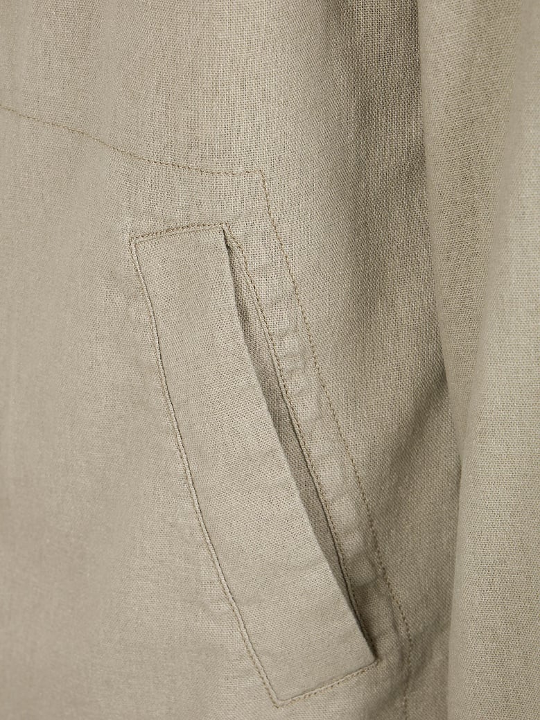 long sleeves linen cotton jacket by Selfnex