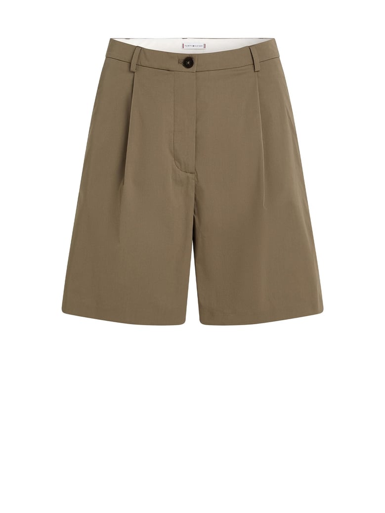 tommy hilfiger shorts with pleats on the front by Selfnex