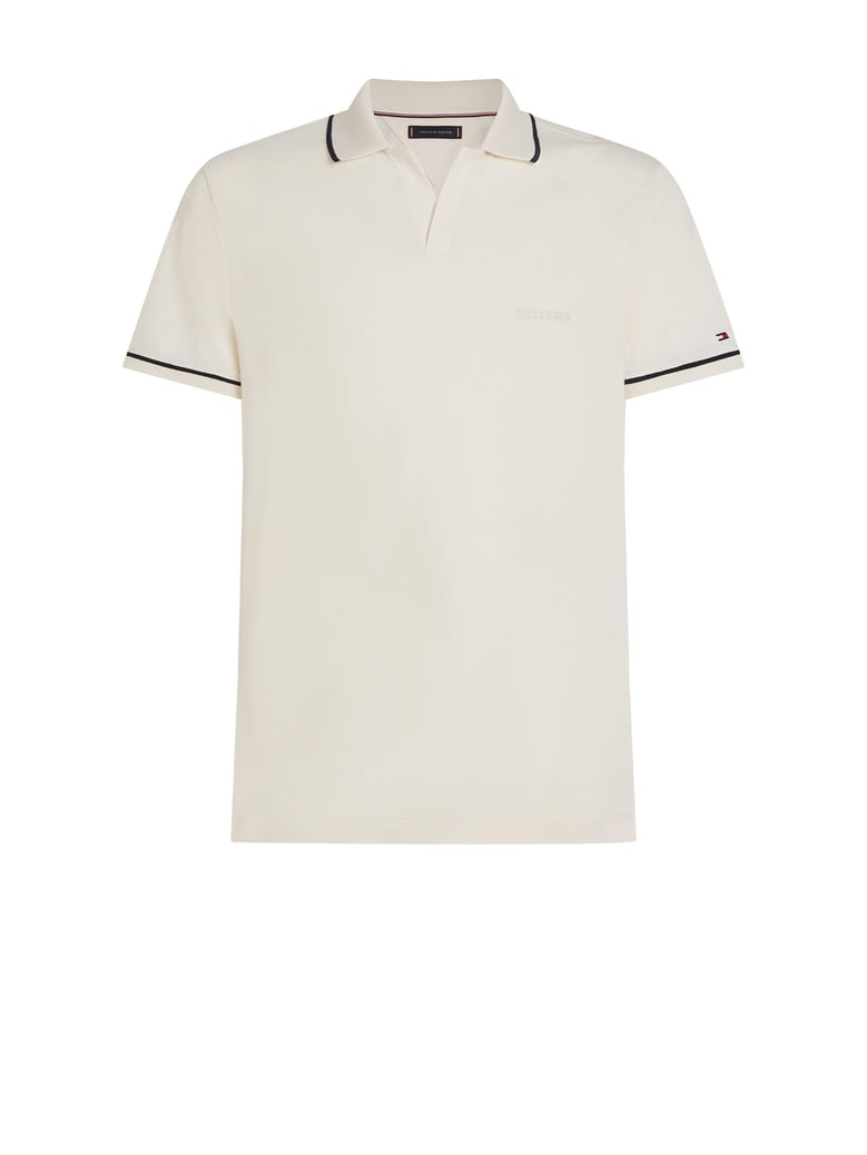 tommy hilfiger cotton short sleeve polo by Selfnex