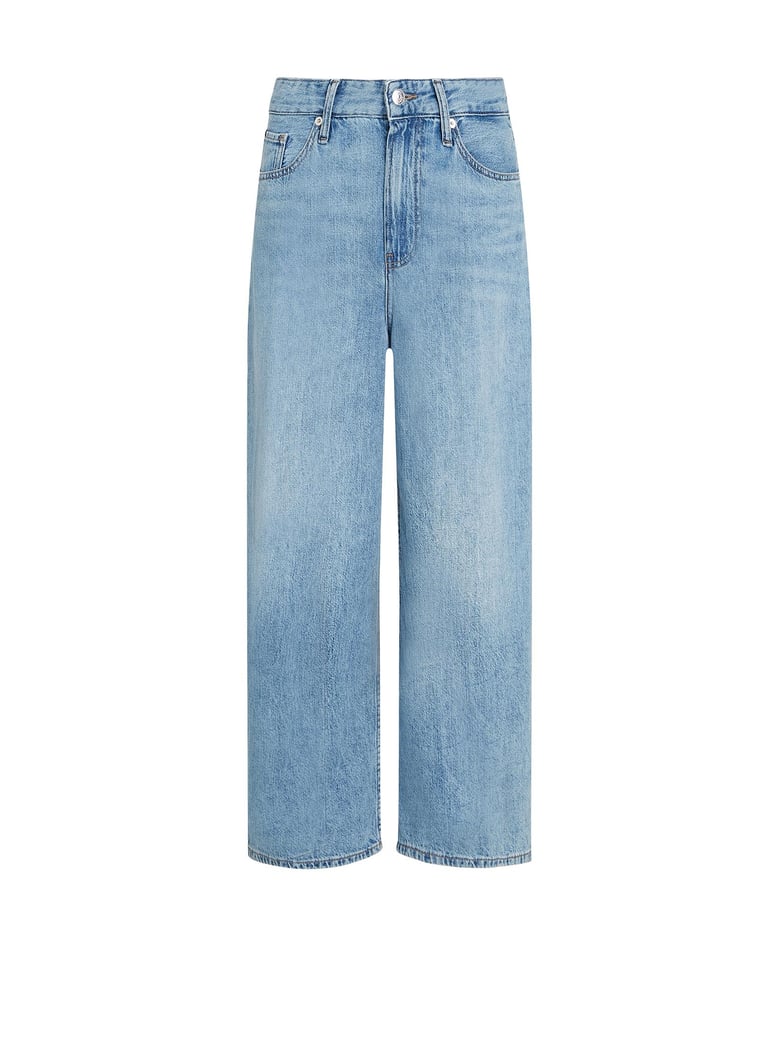 tommy hilfiger high waisted loose cropped jeans by Selfnex