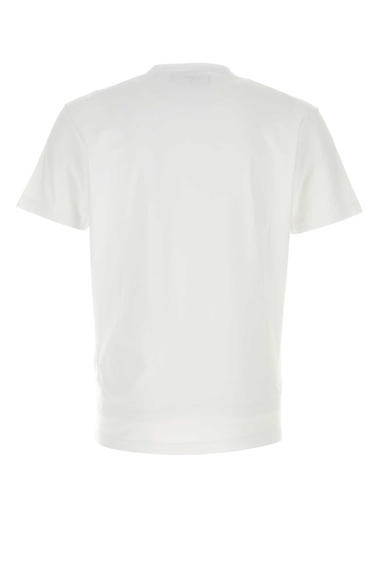 white cotton t-shirt by Selfnex