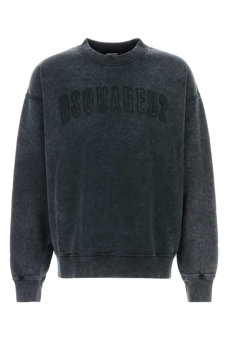 graphite cotton sweatshirt by Selfnex