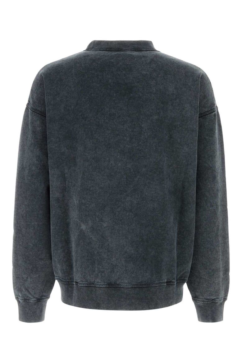 graphite cotton sweatshirt by Selfnex