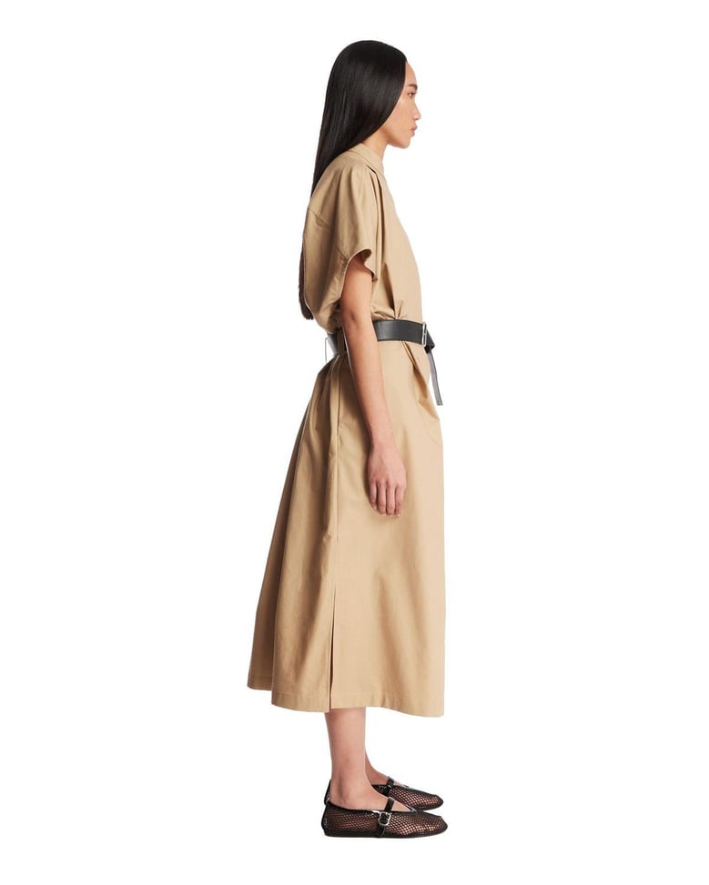 dress m/c brown belt by Selfnex