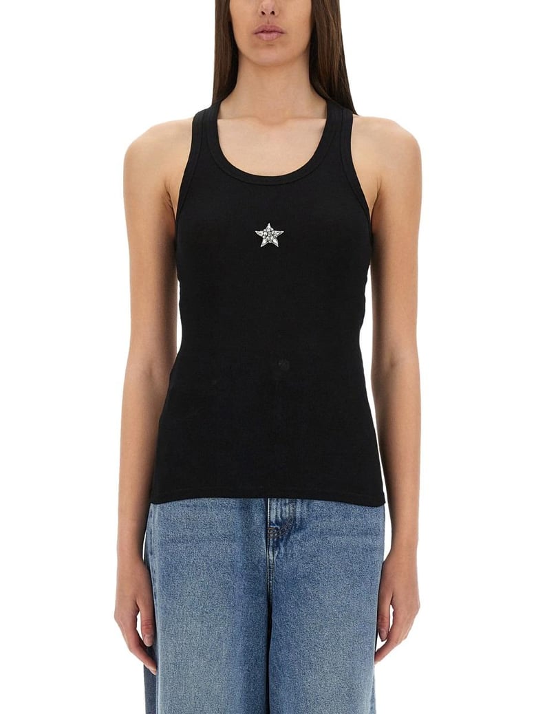 crystal mini star tank top by Selfnex