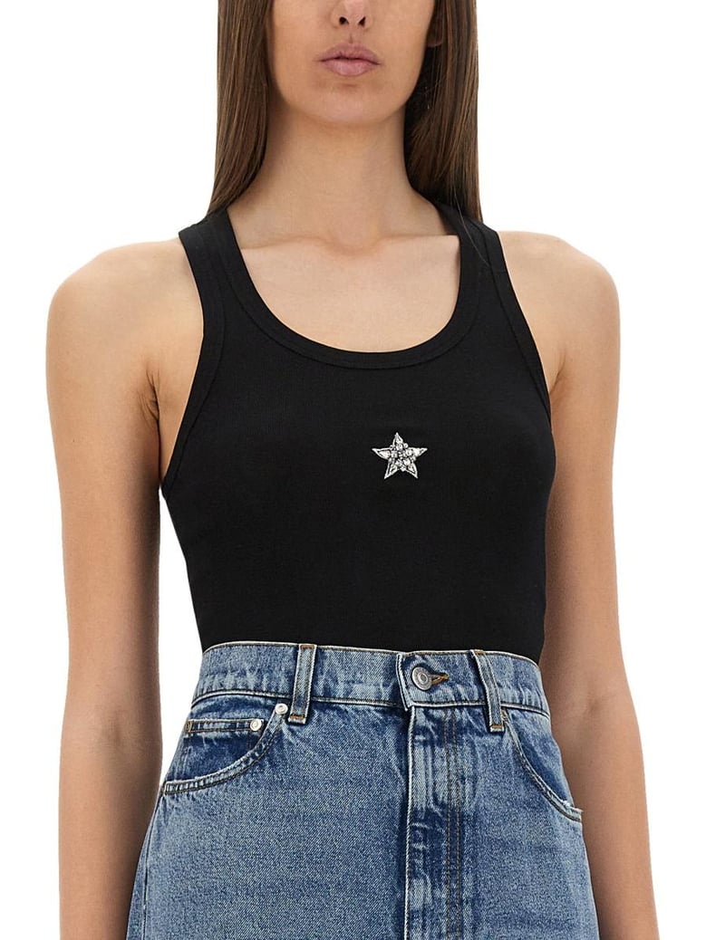crystal mini star tank top by Selfnex