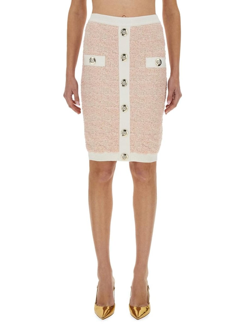 pink polyamide skirts by Selfnex