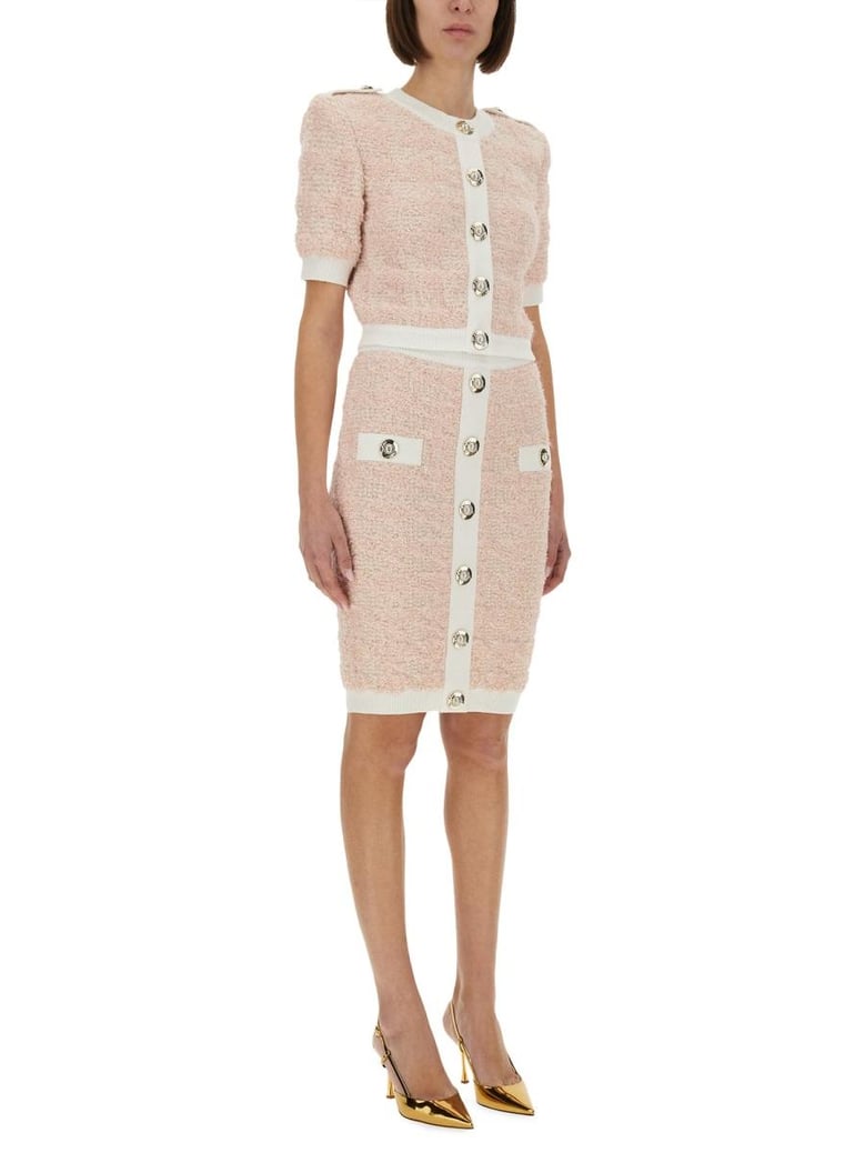 pink polyamide skirts by Selfnex