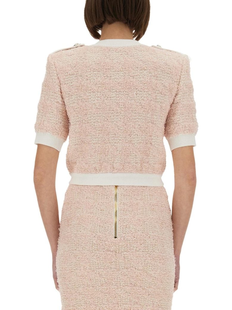 pink polyamide sweaters by Selfnex