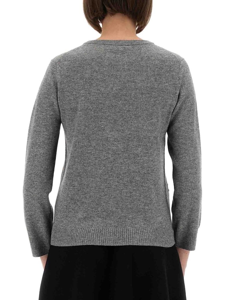purple wool cashmere sweaters by Selfnex