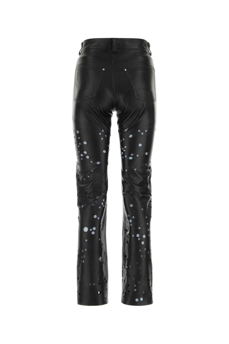 black leather pant by Selfnex
