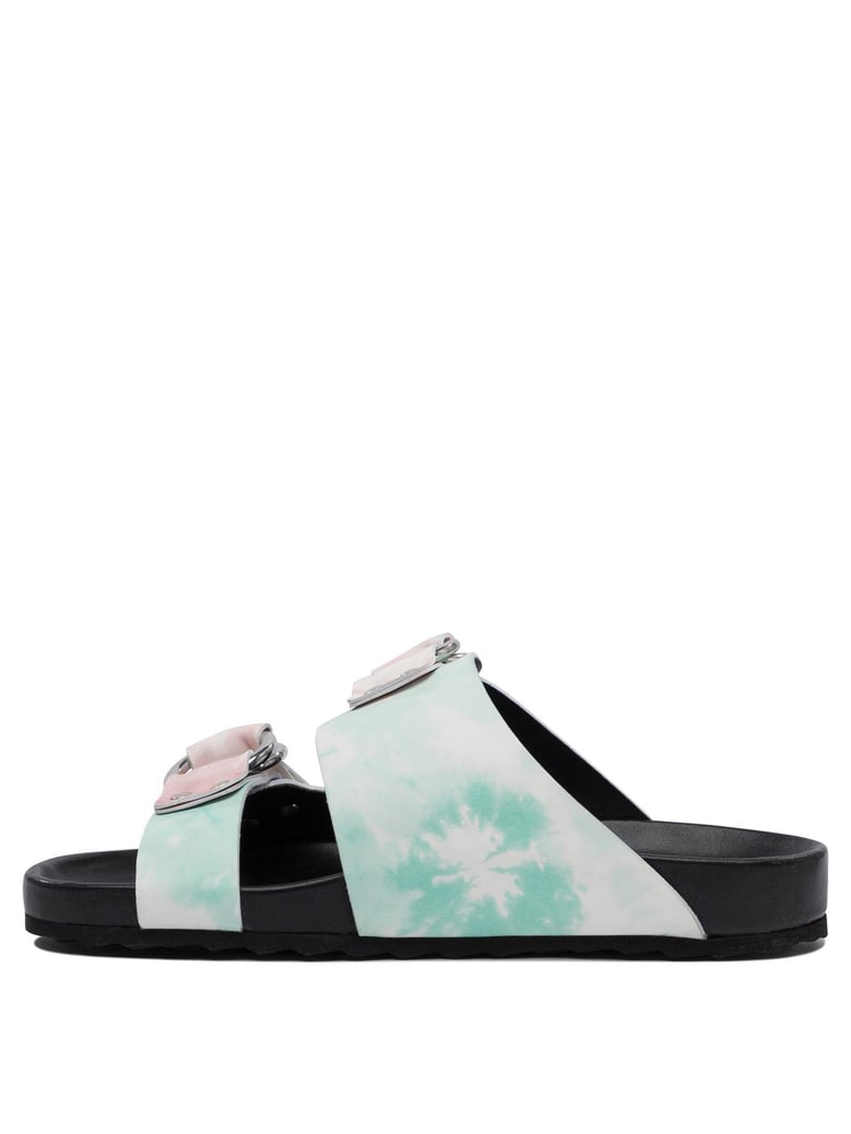 leather black sandals by Selfnex