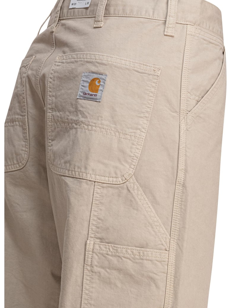 cotton beige trousers by Selfnex