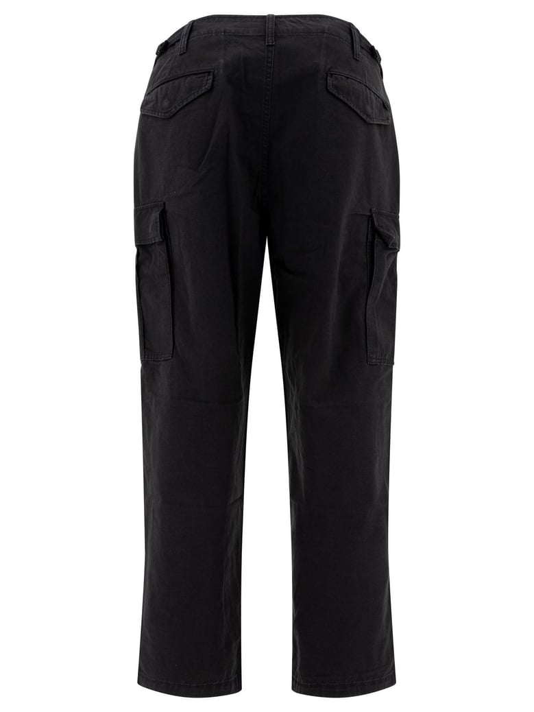 cotton black trousers by Selfnex