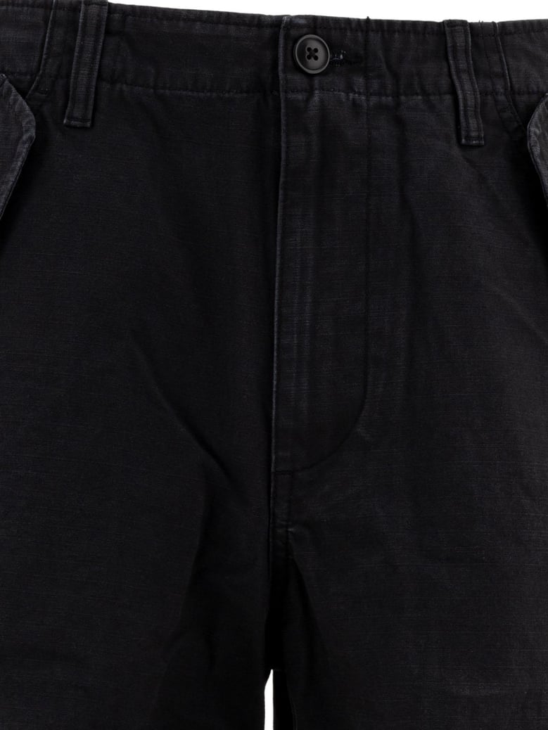 cotton black trousers by Selfnex