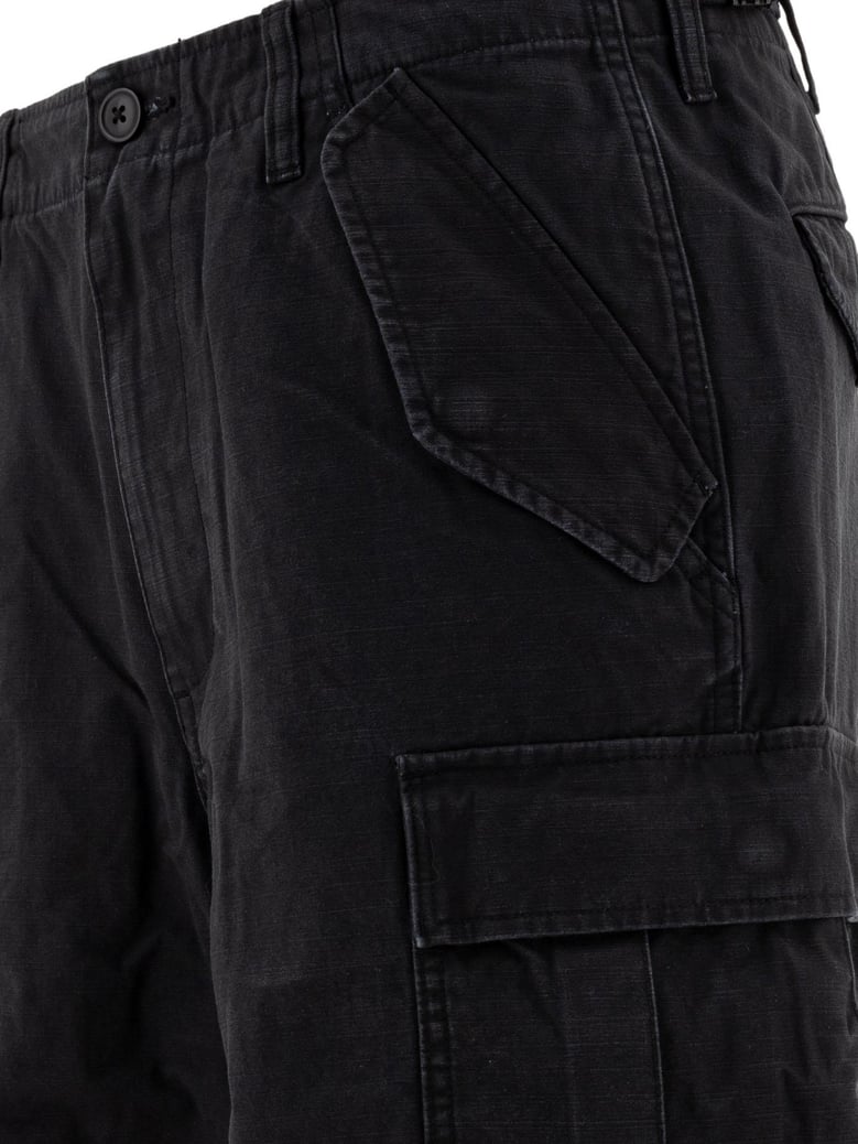 cotton black trousers by Selfnex