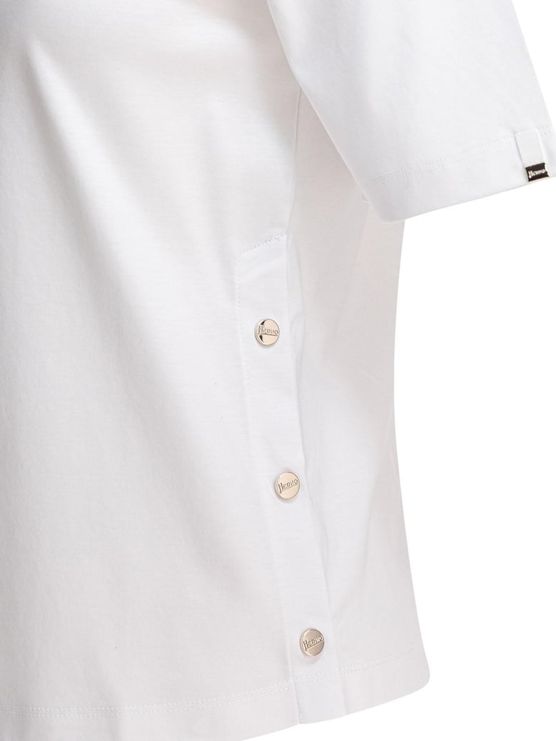 cotton white t-shirt by Selfnex