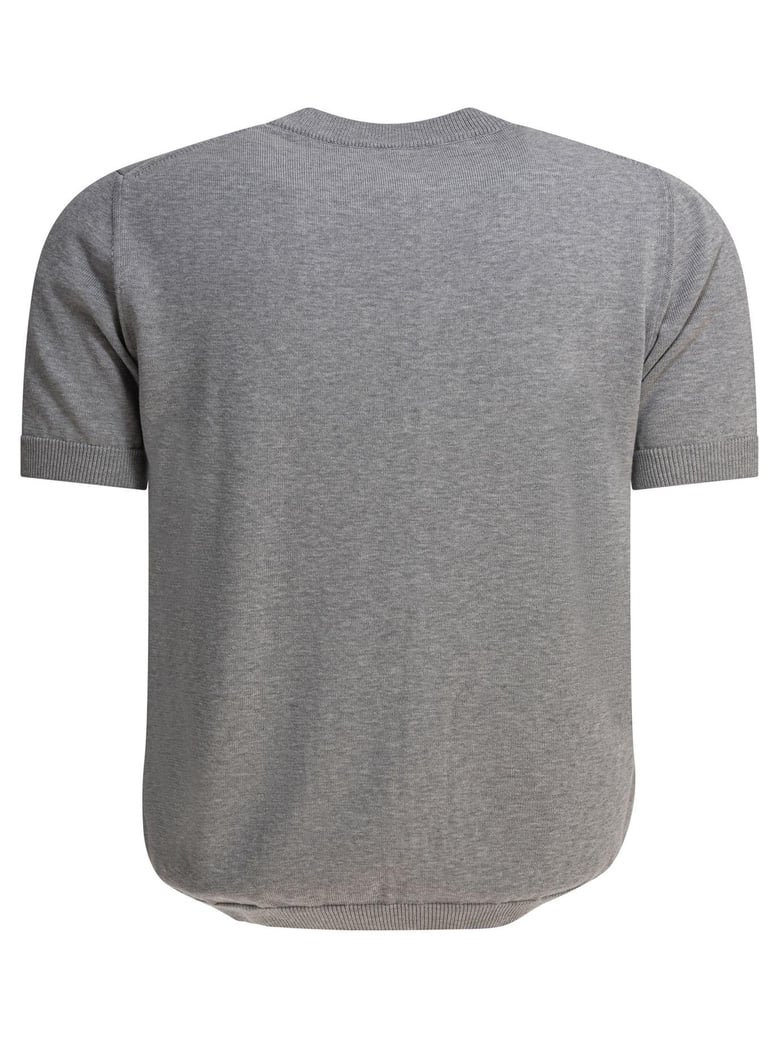 cotton grey t-shirt by Selfnex