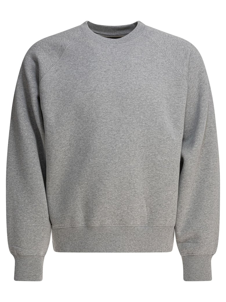 cotton grey sweatshirt by Selfnex