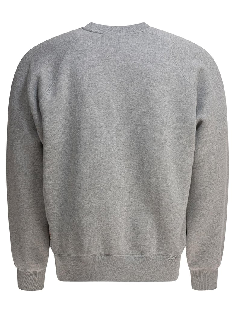 cotton grey sweatshirt by Selfnex