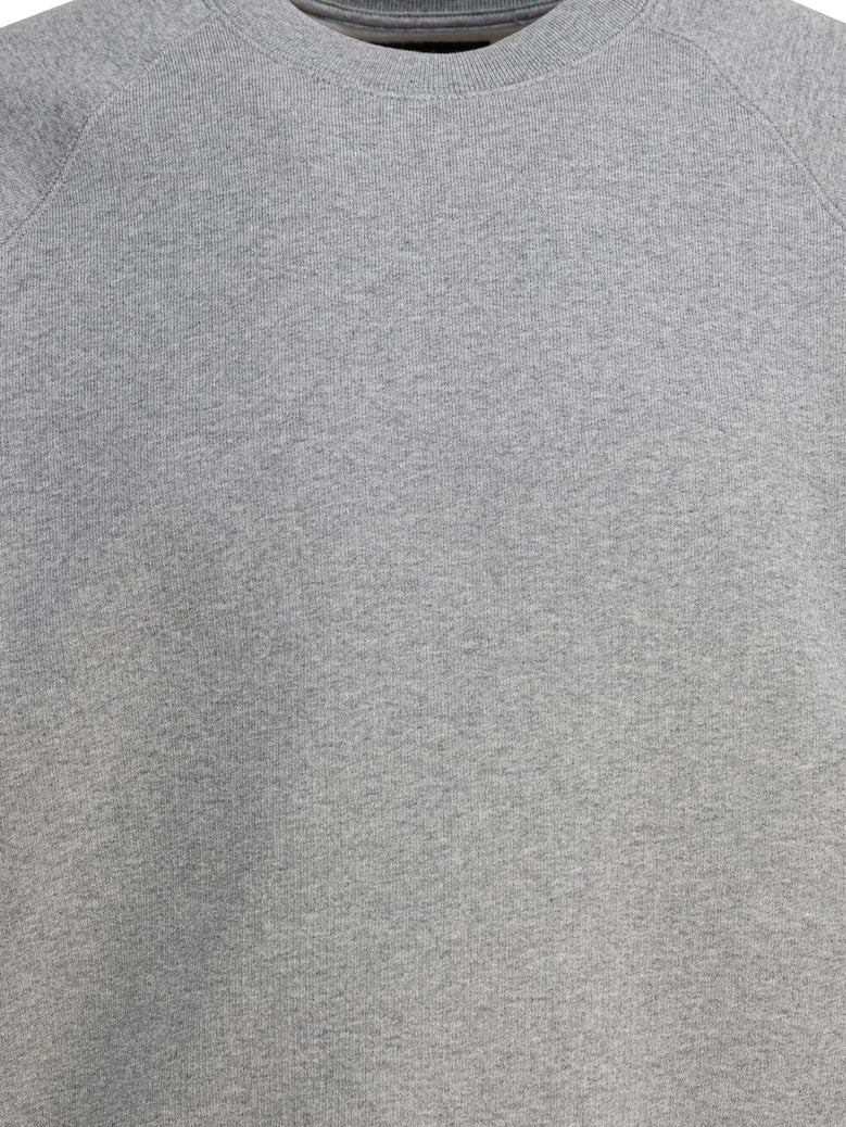 cotton grey sweatshirt by Selfnex