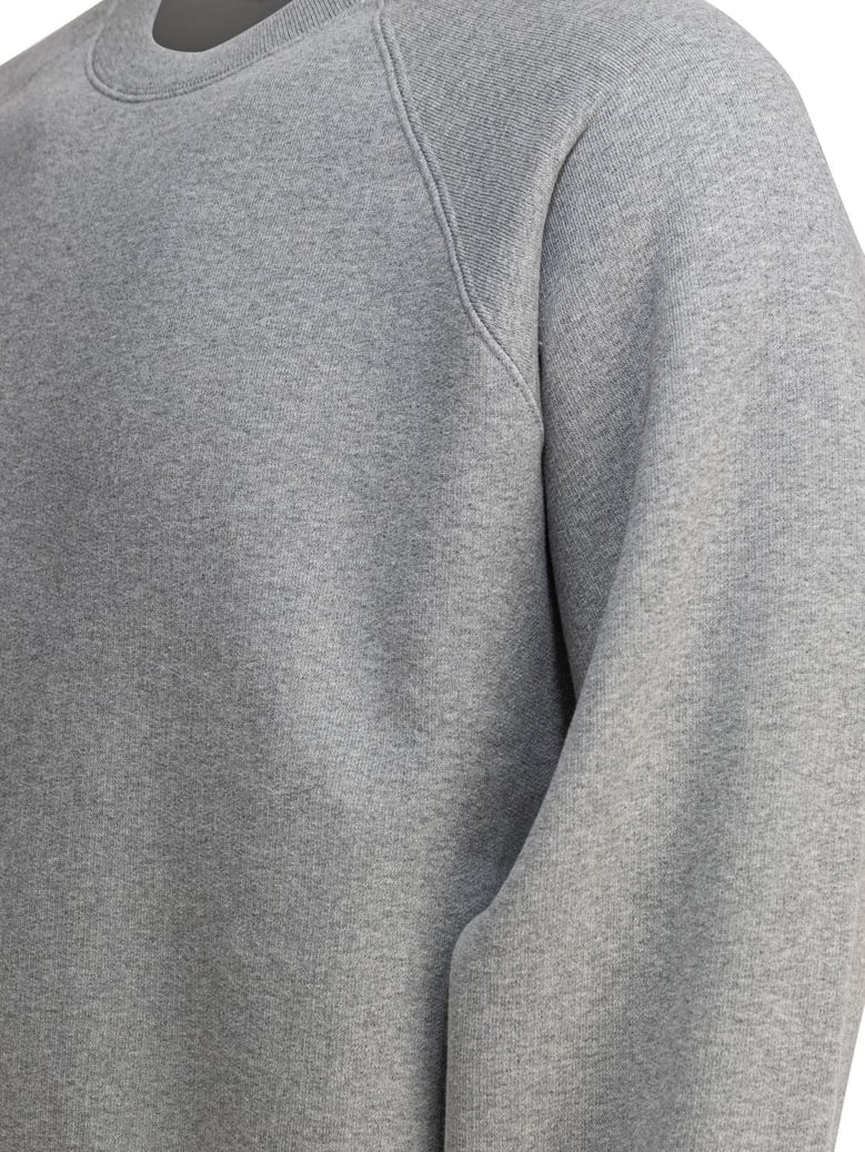cotton grey sweatshirt by Selfnex