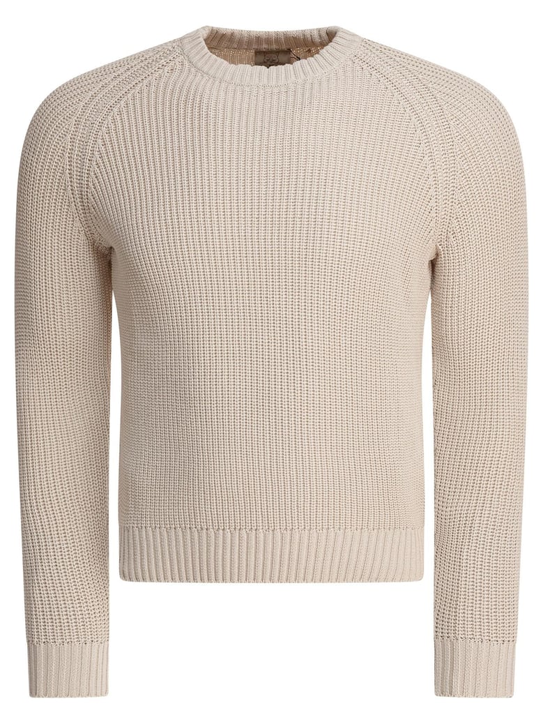 cotton beige knitwear by Selfnex