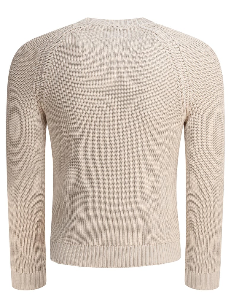 cotton beige knitwear by Selfnex