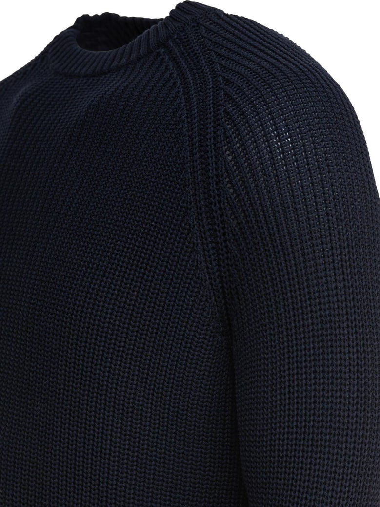 cotton blue knitwear by Selfnex