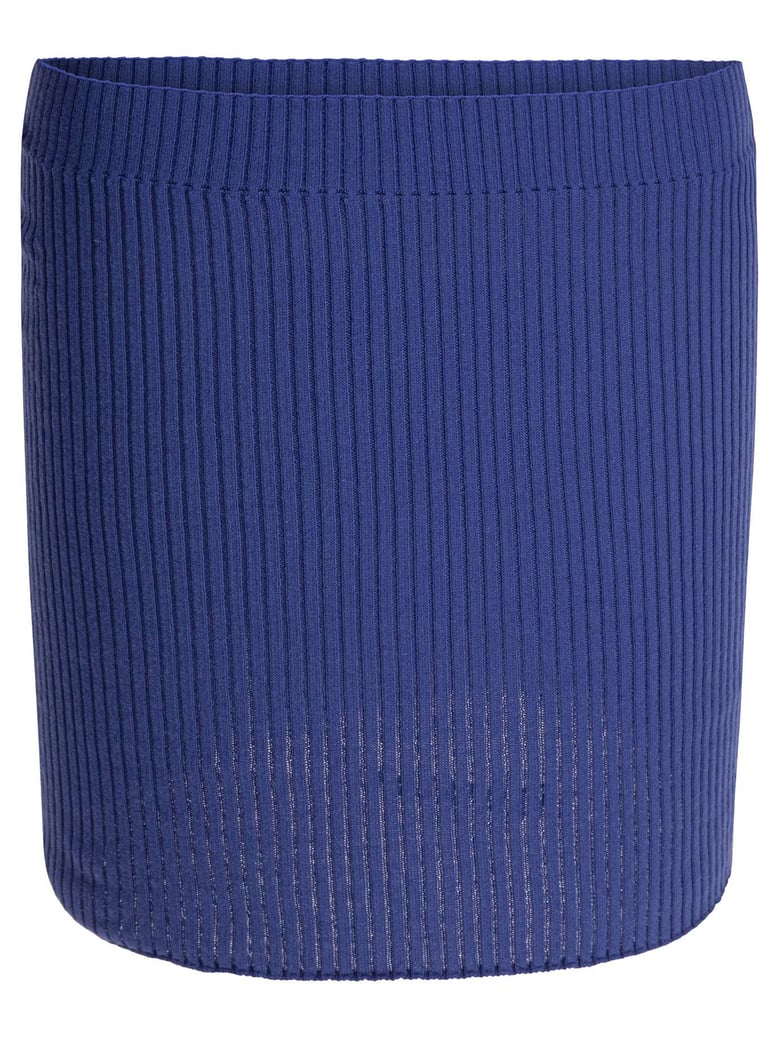 cotton blue skirts by Selfnex