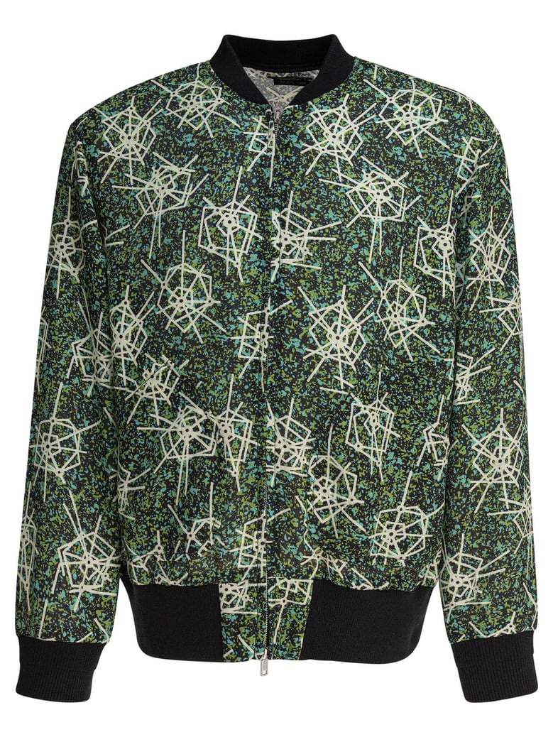 polyester black jacket by Selfnex