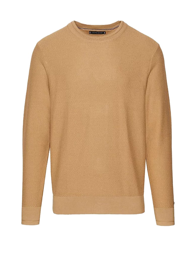 honeycomb knit pullover by Selfnex