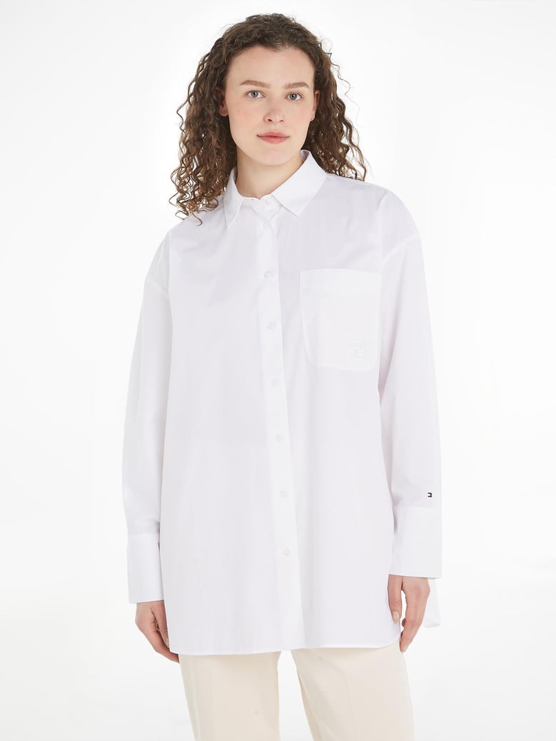 white long-sleeved shirt by Selfnex