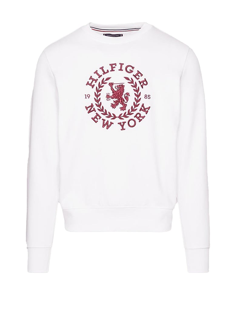 sweatshirt with oversized crest by Selfnex