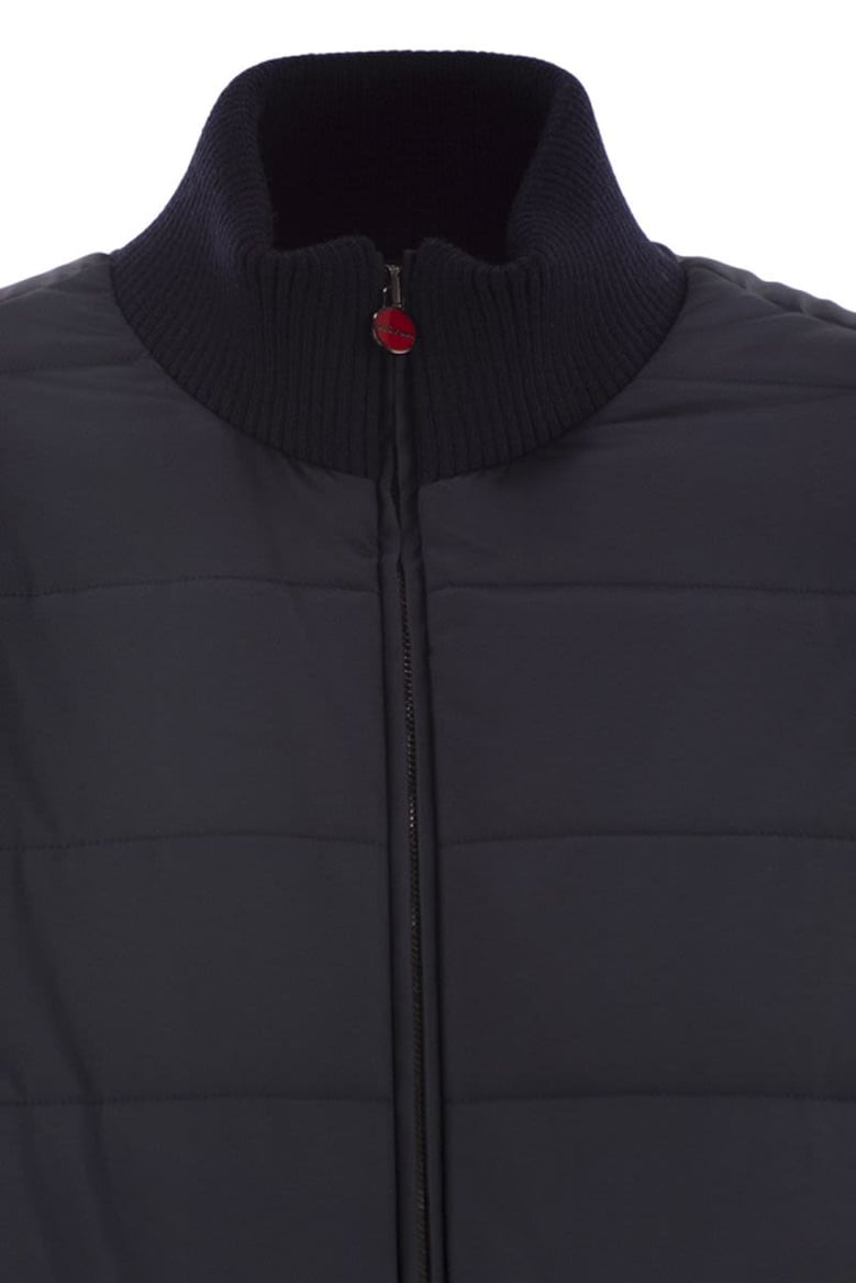 technical fabric bomber jacket by Selfnex