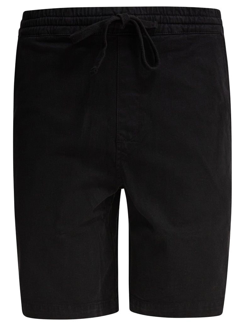 cotton black shorts by Selfnex