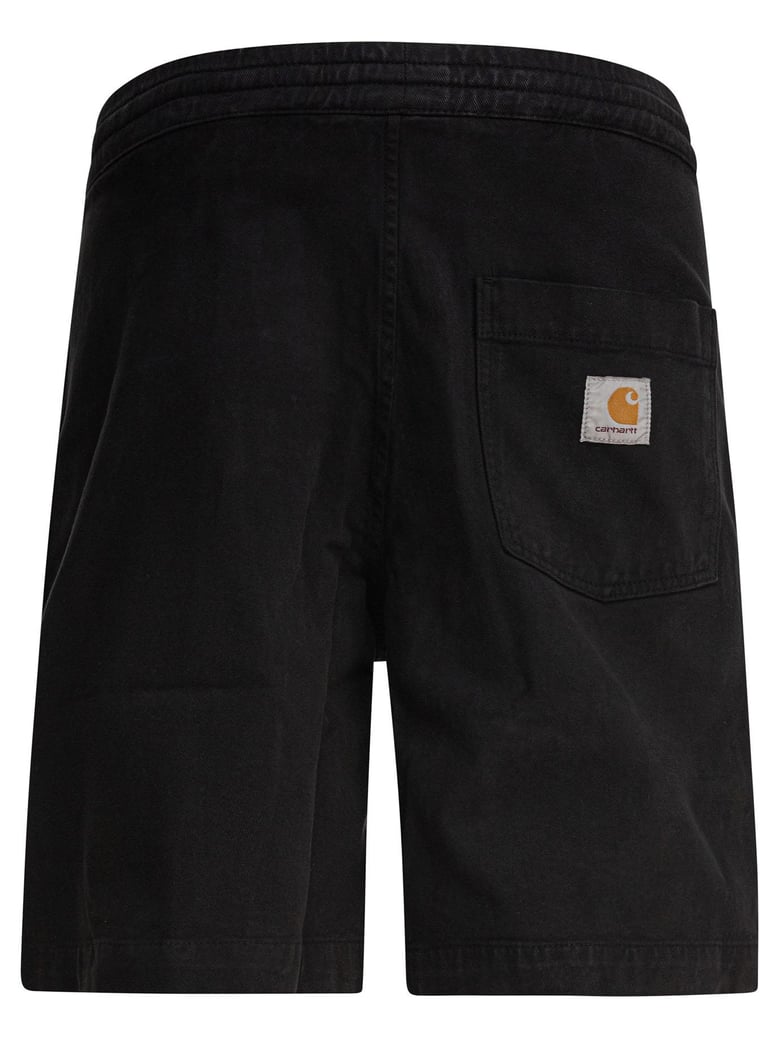 cotton black shorts by Selfnex