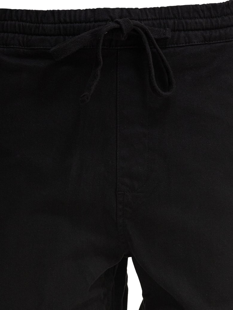 cotton black shorts by Selfnex