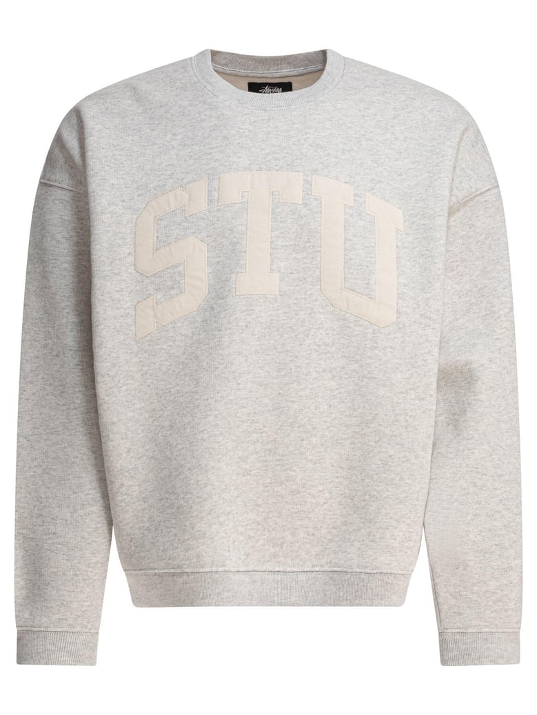 cotton grey sweatshirt by Selfnex