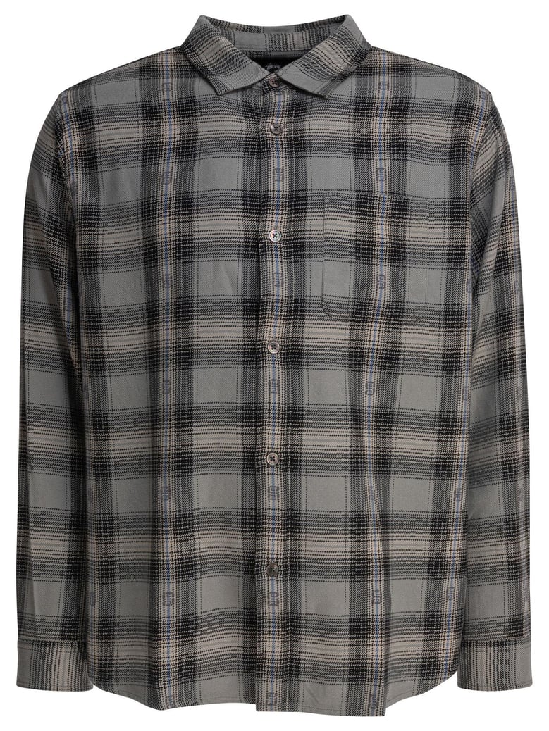 motif plaid shirt by Selfnex