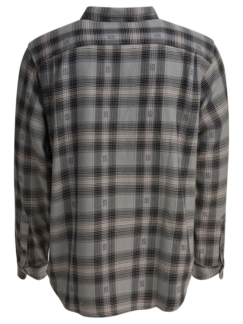 motif plaid shirt by Selfnex