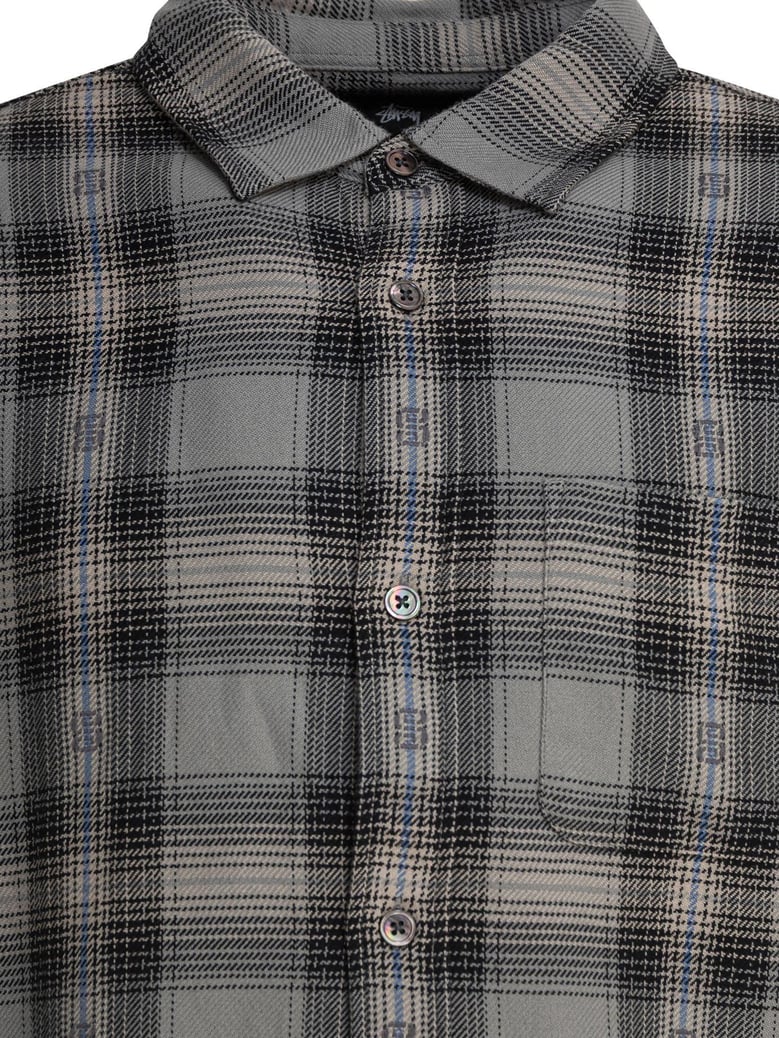 motif plaid shirt by Selfnex