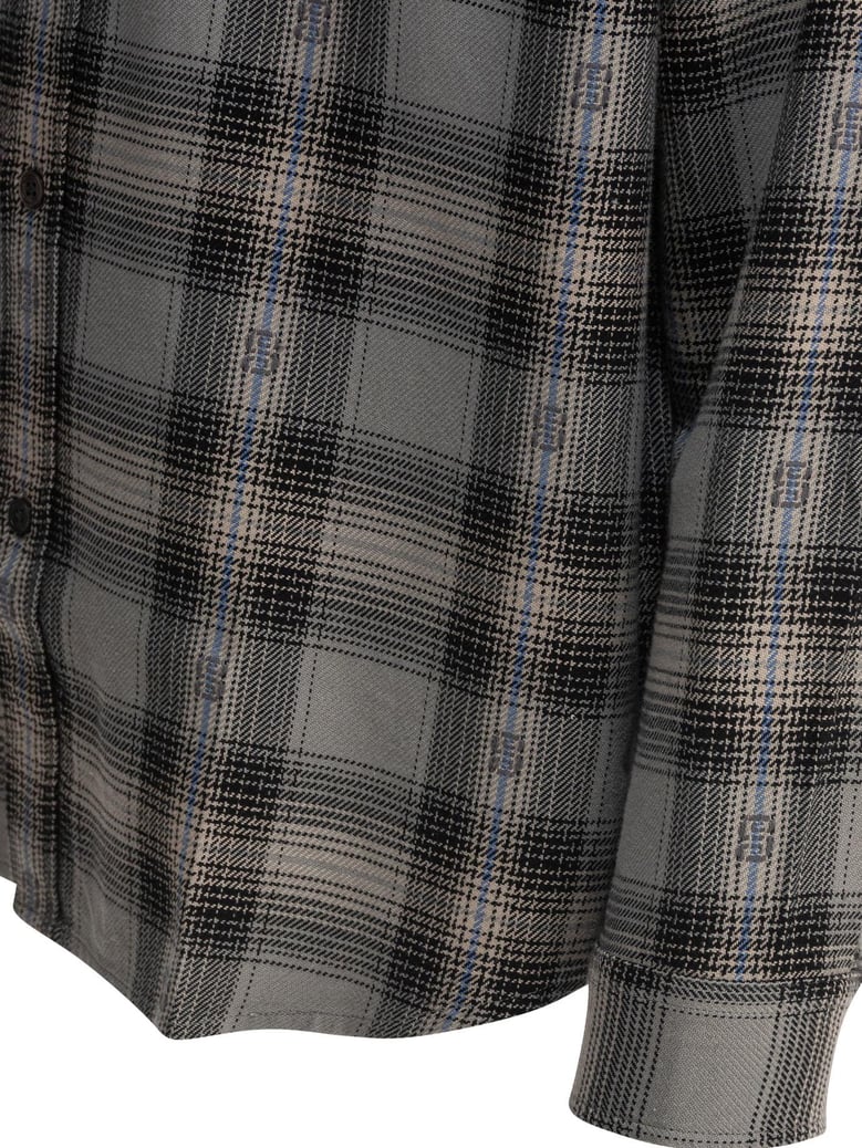 motif plaid shirt by Selfnex