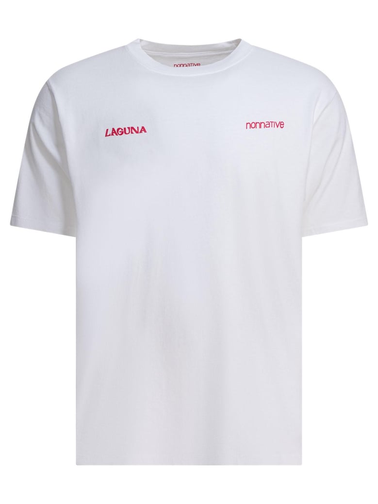 cotton white t-shirt by Selfnex