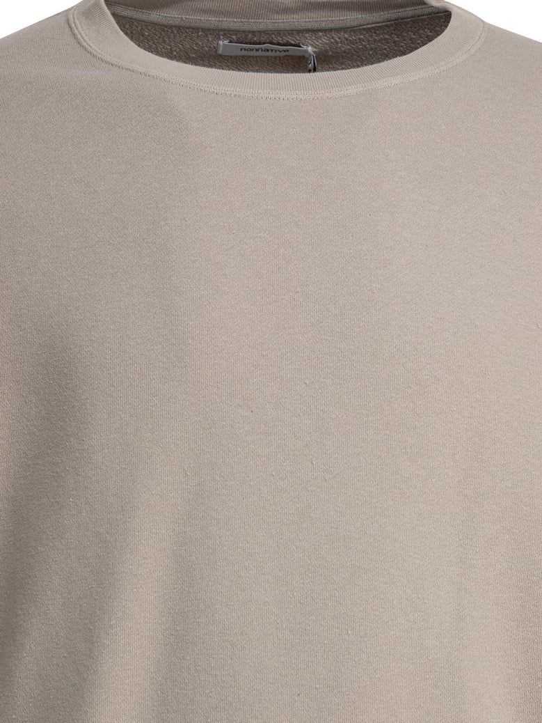 cotton beige sweatshirt by Selfnex