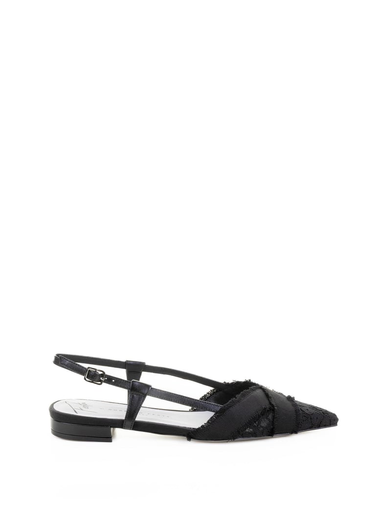 kesha pointed slingback ballerinas by Selfnex