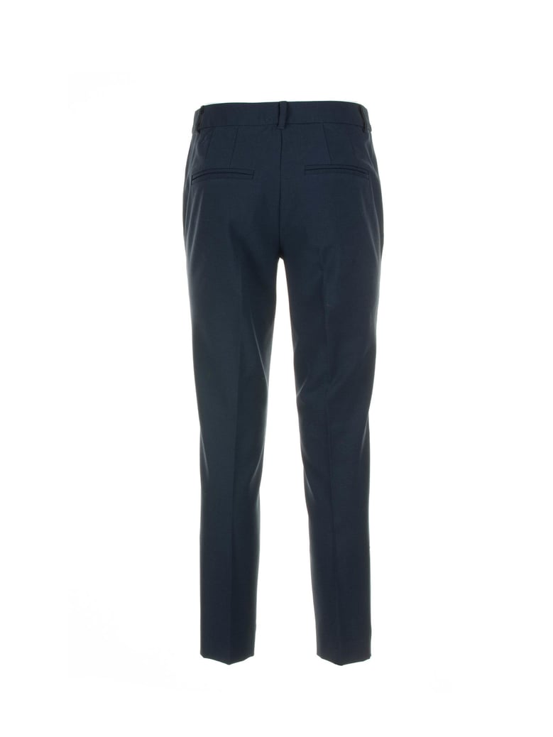 regular fit blue trousers by Selfnex