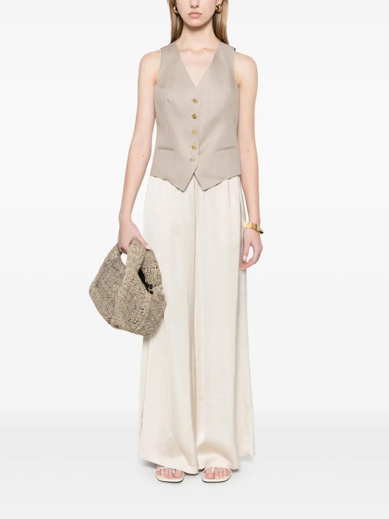 soft trousers greige by Selfnex