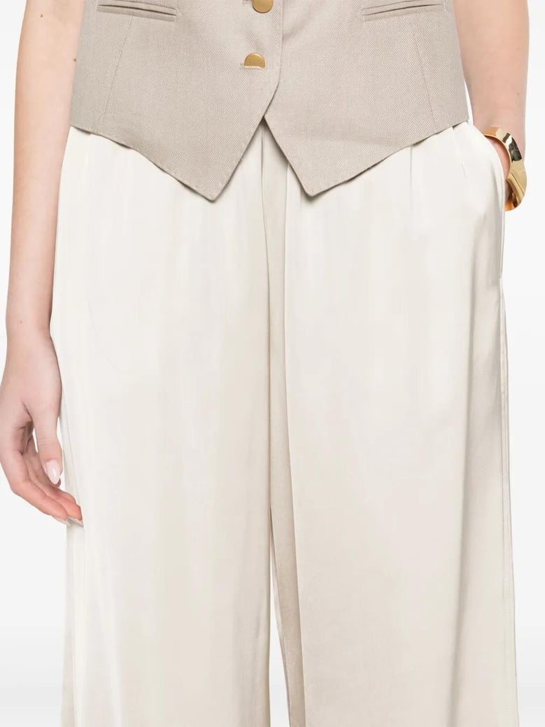 soft trousers greige by Selfnex
