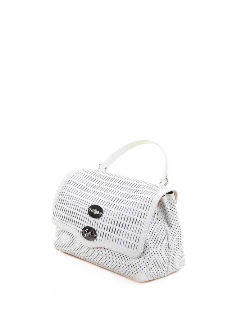 zanellato borsa postina rete s white by Selfnex